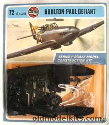 Airfix 1/72 Boulton Paul Defiant N.F.1 Blister Pack plastic model kit